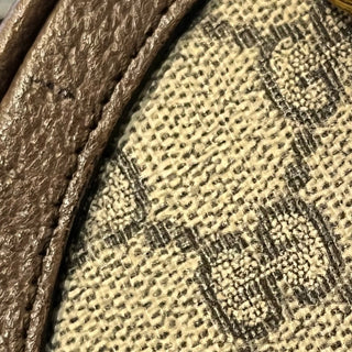 GUCCI Ophidia Round Mini GG Supreme Monogram Web Backpack