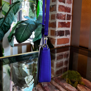 LOUIS VUITTON Purple Epi Leather Accessories Pochette