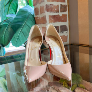 CHRISTIAN LOUBOUTIN Iriza Patent Calf Leather Pumps SZ36.5(6.5US)