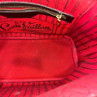 LOUIS VUITTON Neverfull PM Damier Ebene Canvas Tote Bag