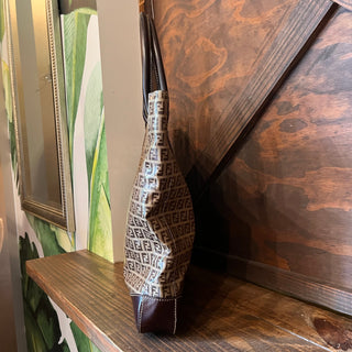FENDI Zucca Brown PVC Tote