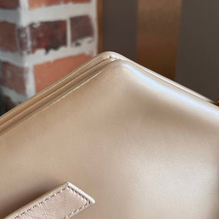 BOTTEGA VENETA The Tip Beige Leather Shoulder Bag ADI11214