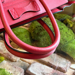 CELINE Luggage Micro Drummed Calfskin Tote Bag
