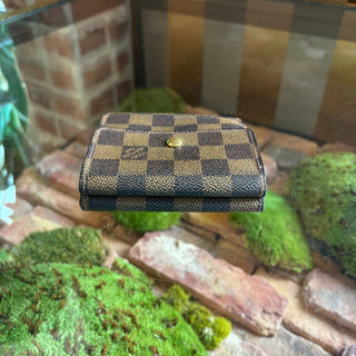 LOUIS VUITTON Damier Ebene French Purse