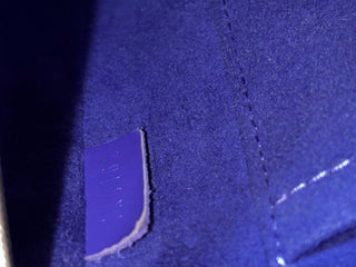 LOUIS VUITTON Purple Epi Leather Accessories Pochette