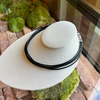 BVLGARI Multistrand Necklace Leather Cord Necklace