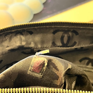 CHANEL Chocolate Bar Quilted Caviar Leather Tote Bag DIA299