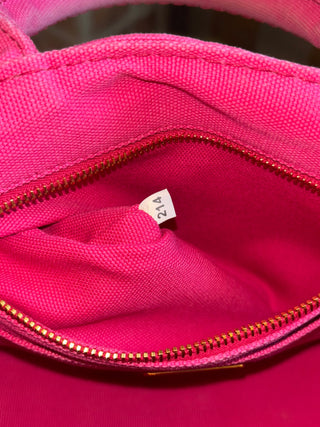 PRADA Pink Mini Canapa Tote