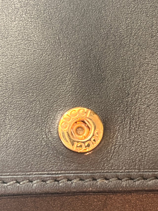 GUCCI Web Canvas Compact Wallet