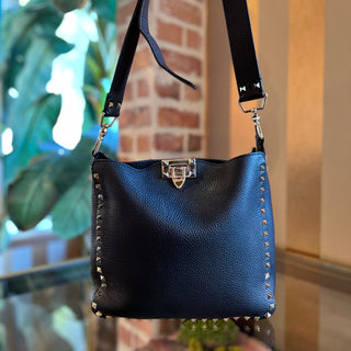 VALENTINO Small Rockstud Flip-Lock Messenger Bag