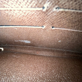LOUIS VUITTON Zippy Damier Ebene Wallet