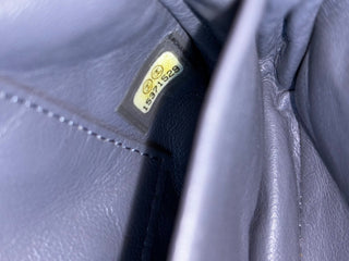CHANEL Gray Mini Rectangle Flap Bag