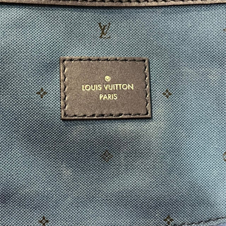 LOUIS VUITTON Speedy Bandouliere 30 Blue Escale Canvas Satchel Bag