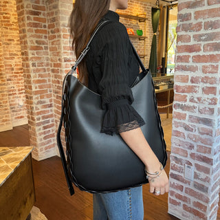 CHLOE Darryl Large Grained Leather Hobo