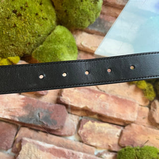 LOUIS VUITTON Men's Black Calfskin Reversible Belt 100/40 (S/M)