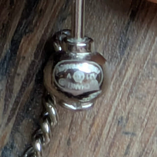CHANEL CC Drop Baguette Crystal Earrings