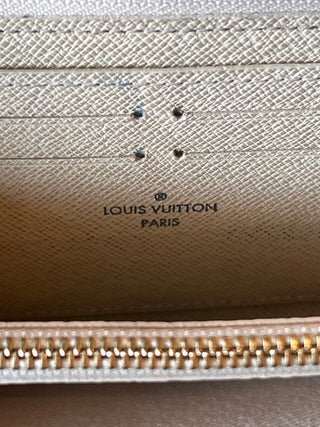LOUIS VUITTON Damier Azur Clemence Wallet