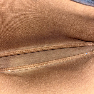 LOUIS VUITTON  Pochette Accessories Brown Monogram Canvas Shoulder Bag