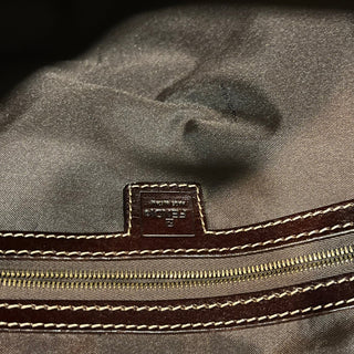 FENDI Zucca Brown PVC Tote
