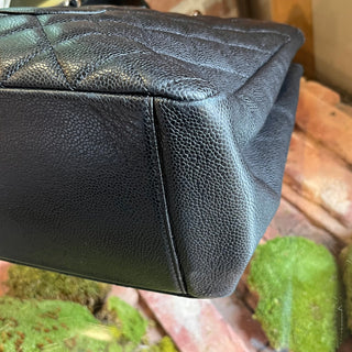 CHANEL GST Grand Shopper Black Caviar Tote