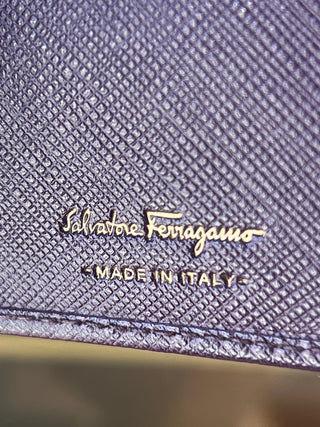 FERRAGAMO Leather Gancini Continental Wallet