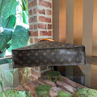 LOUIS VUITTON Sac Plat Monogram Canvas Tote