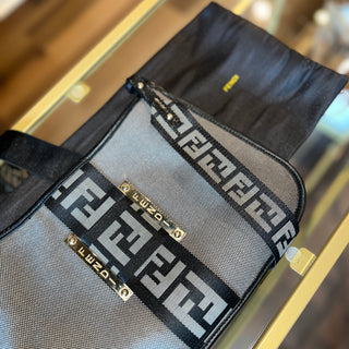 FENDI Canvas Messenger