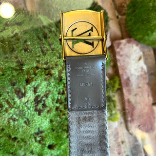 LOUIS VUITTON LV Cut Monogram Canvas Belt SZ90/36(8US)