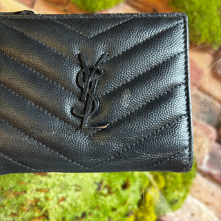 SAINT LAURENT YSL Cassandere Wallet
