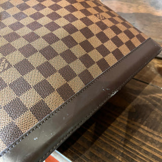 LOUIS VUITTON Alma PM Damier Ebene Canvas Satchel