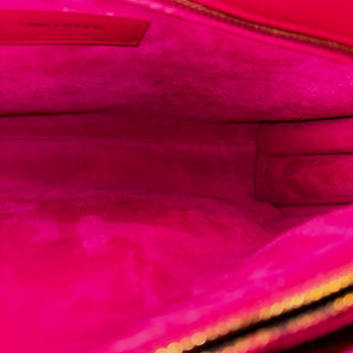 SAINT LAURENT Sac de Jour Small Pink Leather Tote Bag