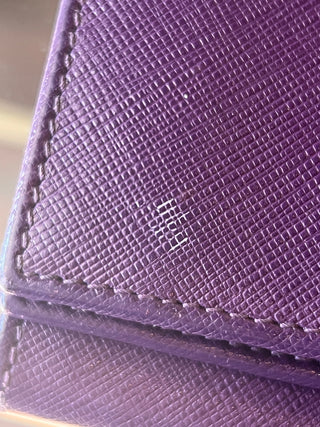 FERRAGAMO Leather Gancini Continental Wallet