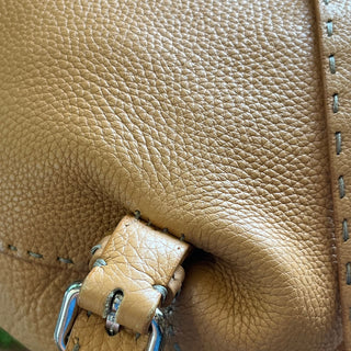 FENDI Selleria Calfskin Leather Backpack