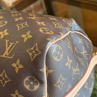 LOUIS VUITTON Speedy 35 Monogram Canvas Bandouliere Satchel