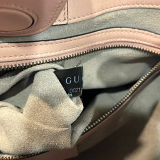 GUCCI GG Marmont Pink Matelassé Leather Chain Shoulder Bag