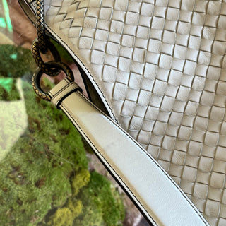 BOTTEGA VENETA Brio Loop Intrecciato Nappa Leather Tote Bag