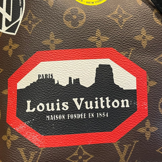 LOUIS VUITTON Neverfull MM Monogram Canvas World Tour Tote ADI11209