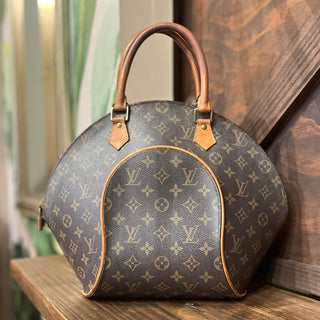 LOUIS VUITTON Ellipse MM Monogram Canvas Top Handle Bag