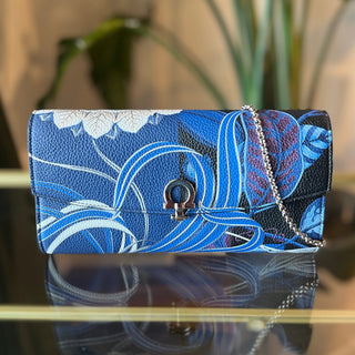 FERRAGAMO Floral Gancino Shoulder Bag