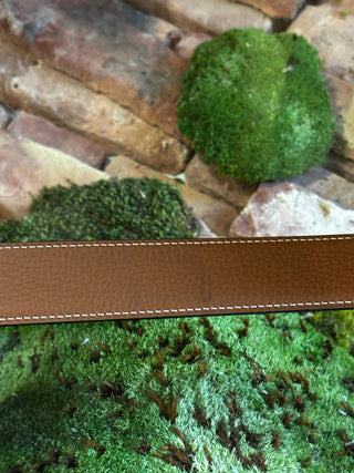 HERMES Reversible Leather Strap 32mm