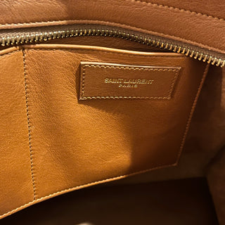 SAINT LAURENT Small Classic Y Cabas Satchel Bag
