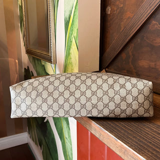 GUCCI GG Web Canvas Vintage Tote