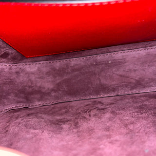 VALENTINO V Logo Walk Fuchsia Leather Crossbody Bag