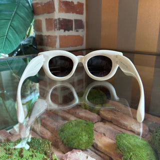 LOEWE Inflated Ivory 46MM Cat-Eye Sunglasses