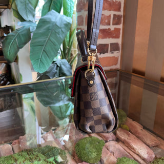 LOUIS VUITTON Croisette Damier Ebene Top Handle Bag