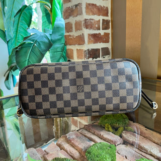 LOUIS VUITTON Neverfull PM Damier Ebene Canvas Tote Bag