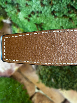 HERMES Reversible Leather Strap 32mm