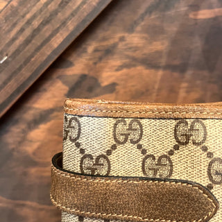 GUCCI GG Web Canvas Vintage Tote