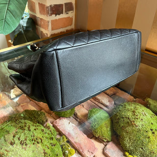 CHANEL GST Grand Shopper Black Caviar Tote