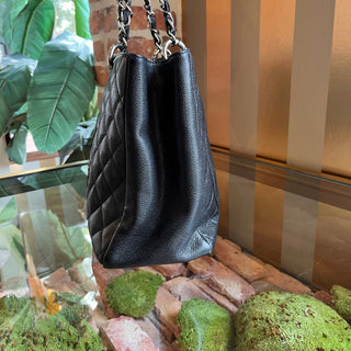 CHANEL GST Grand Shopper Black Caviar Tote